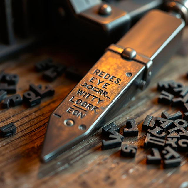 Un composteur de typographe au plomb. Composing-stick-searchgpt.jpg