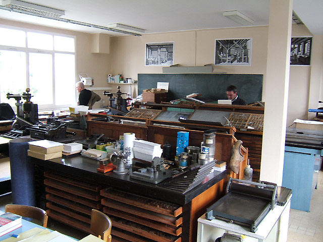 Vue générale de l'atelier Vue générale de l'atelier