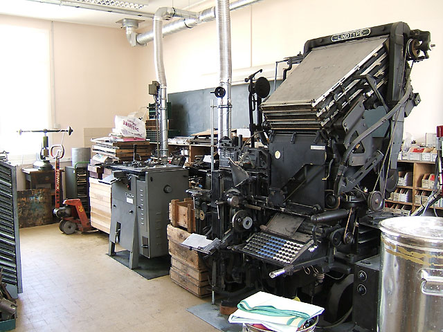 Linotype, Elrod, Ludlow Linotype, Elrod, Ludlow