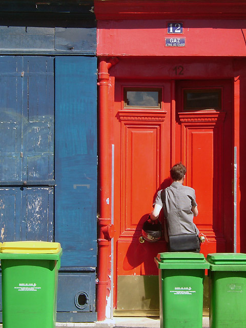 Bleu, rouge, jaune, vert Bleu, rouge, jaune, vert