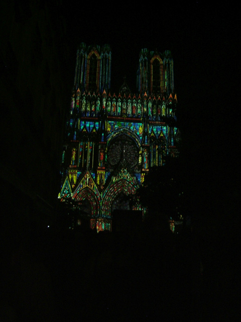 Cathédrale de Reims, son & lumière du 14 mai 2011. Cathédrale de Reims, son & lumière du 14 mai 2011.