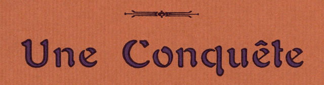 Agrandissement du titre sur la couverture. Agrandissement du titre sur la couverture.