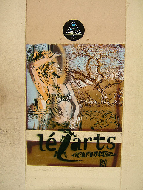 Lezarts de la Bièvre. Pochoir-Lezarts3.jpg