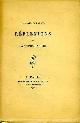 Réflexions sur la typographie Réflexions sur la typographie