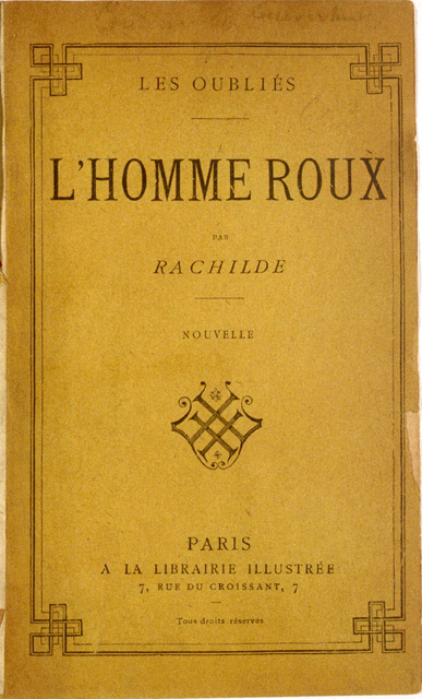 L'Homme roux, Librairie Illustrée L'Homme roux, Librairie Illustrée