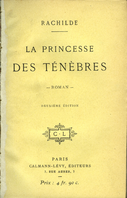 La Princesse des Ténèbres La Princesse des Ténèbres