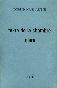Texte de la chambre noire Texte de la chambre noire