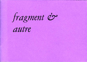 Fragment et autre Fragment et autre