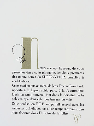 Catalogue du Super-Veloz. Catalogue du Super-Veloz.